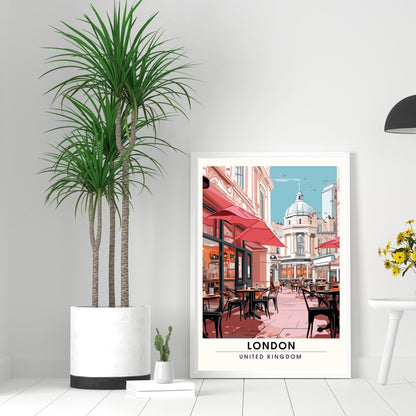 Affiche Londres | impression de voyage Londres | Impression Londres | Affiche Royaume-Uni