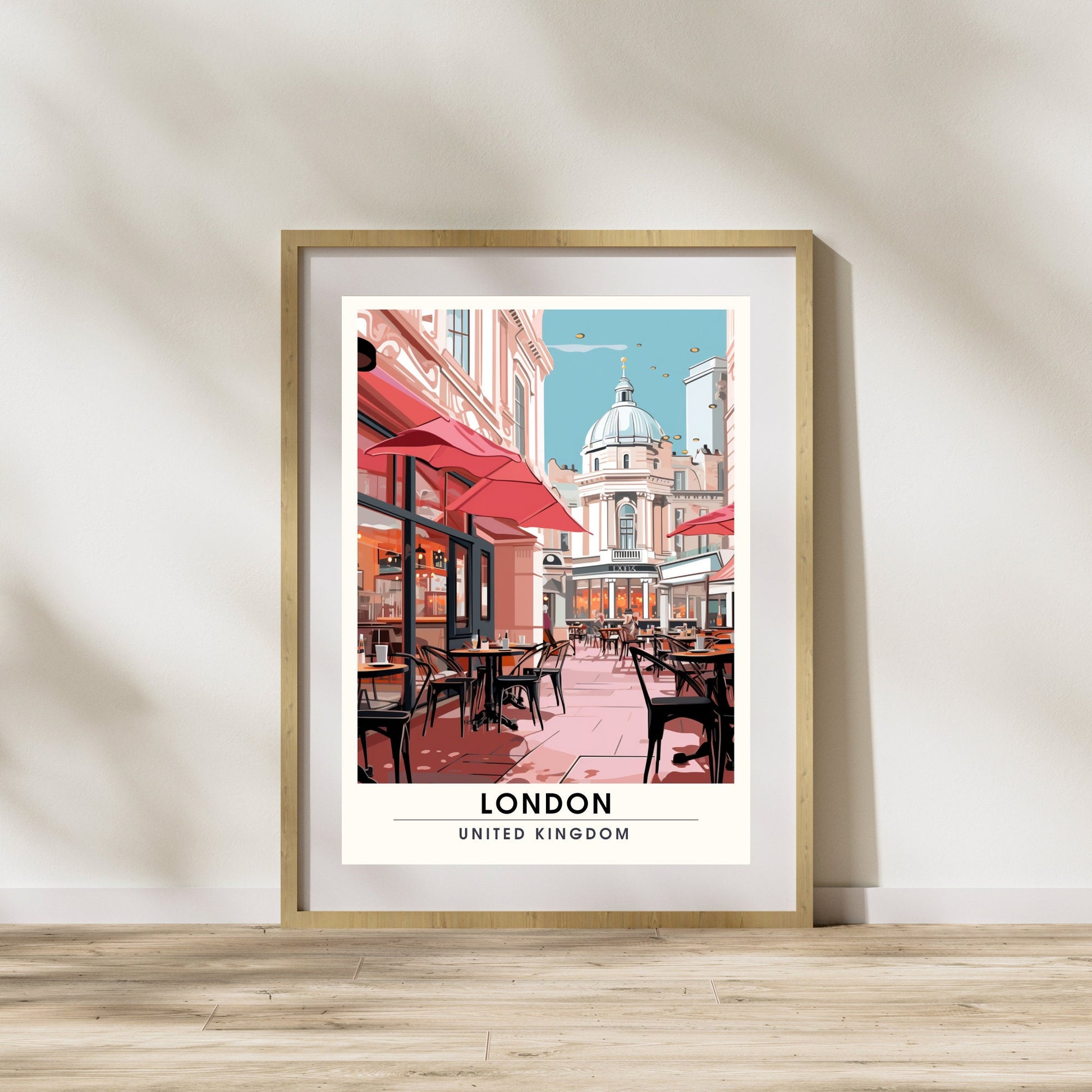 Affiche Londres | impression de voyage Londres | Impression Londres | Affiche Royaume-Uni