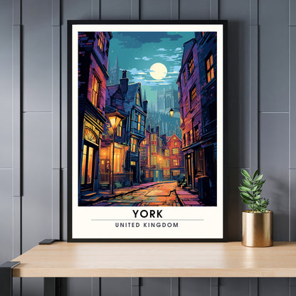 Affiche York | impression de voyage York | Impression York | Affiche Royaume-Uni