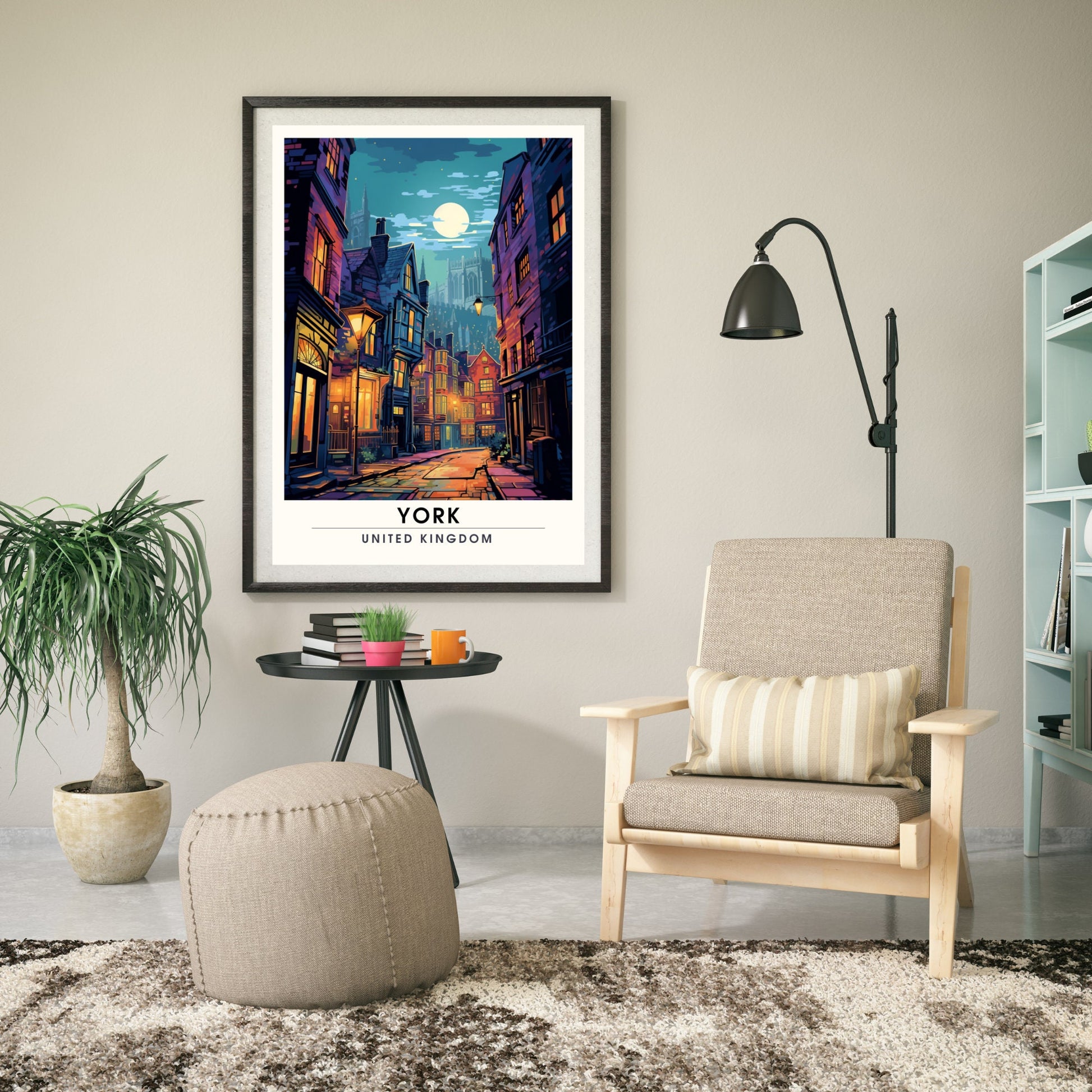 Affiche York | impression de voyage York | Impression York | Affiche Royaume-Uni