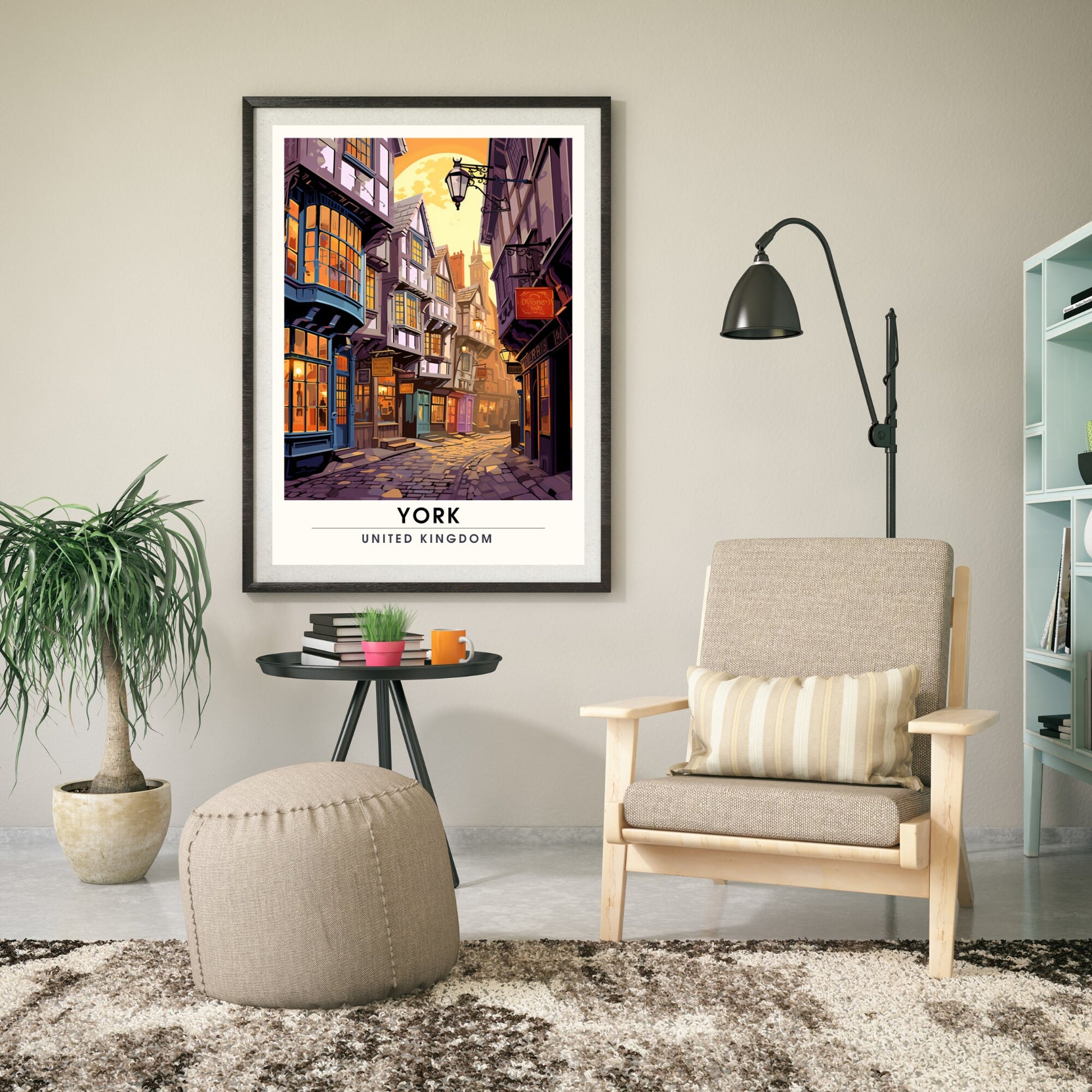 Affiche York | impression de voyage York | Impression York | Affiche Royaume-Uni