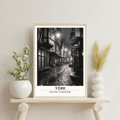 Affiche York | impression de voyage York | Impression York | Affiche Royaume-Uni