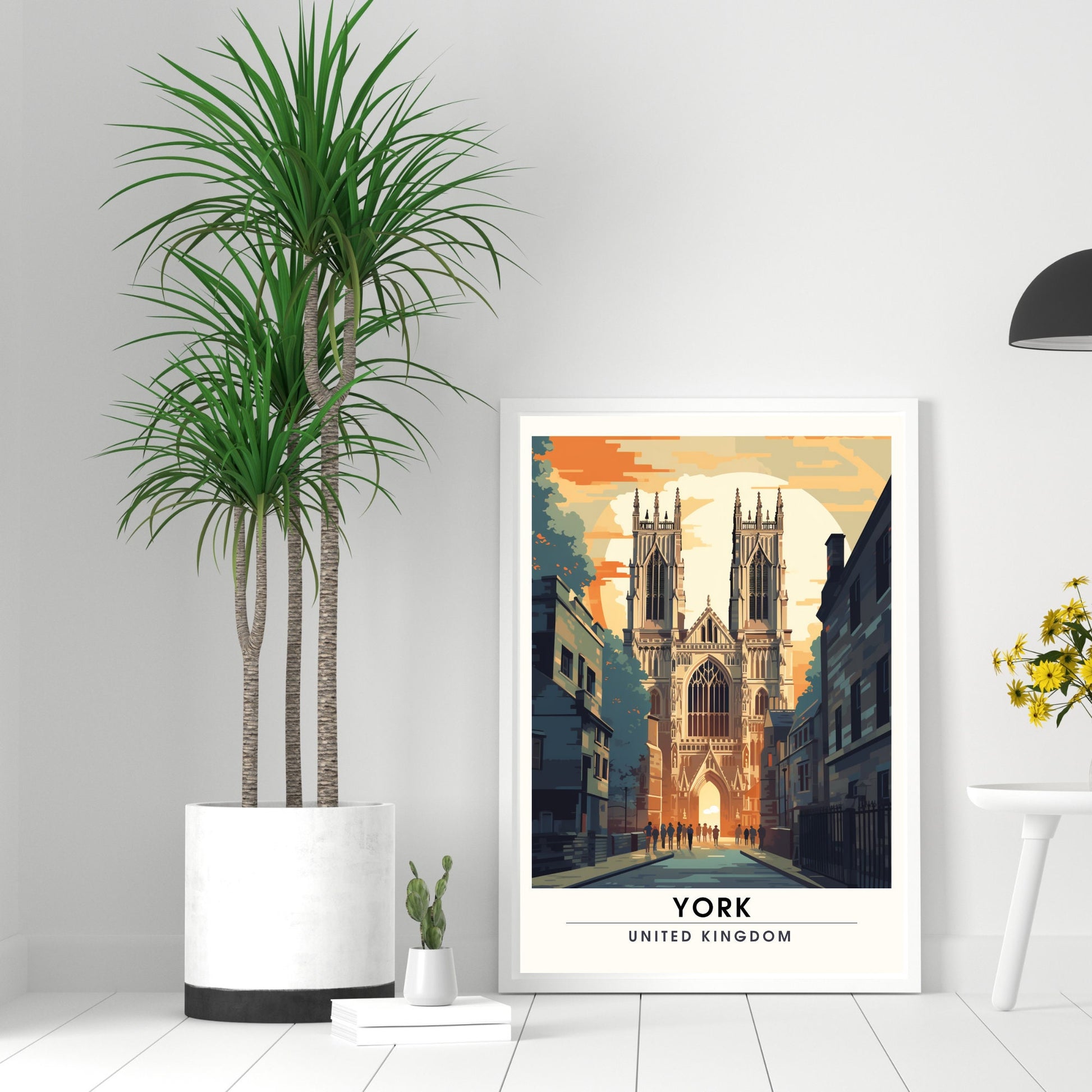 Affiche York | impression de voyage York | Impression York | Affiche Royaume-Uni