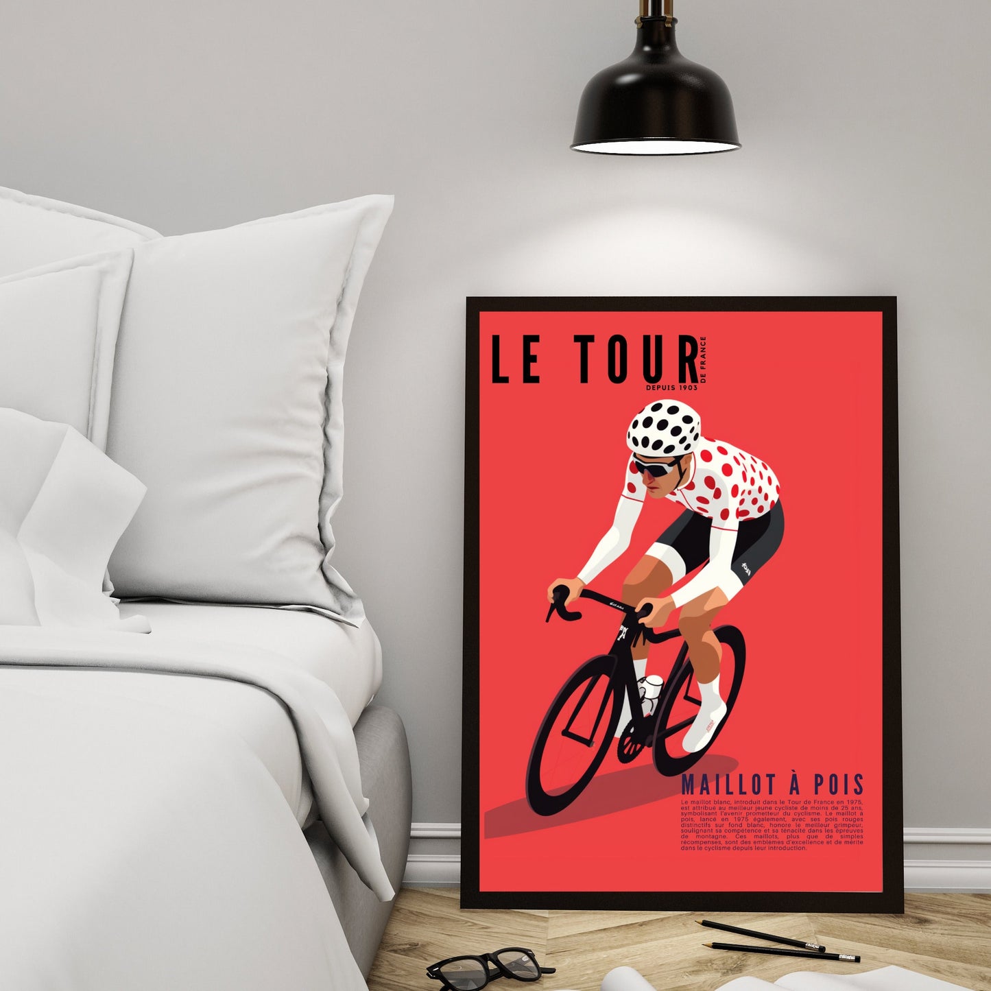 Impression Tour de France - Maillot à Pois