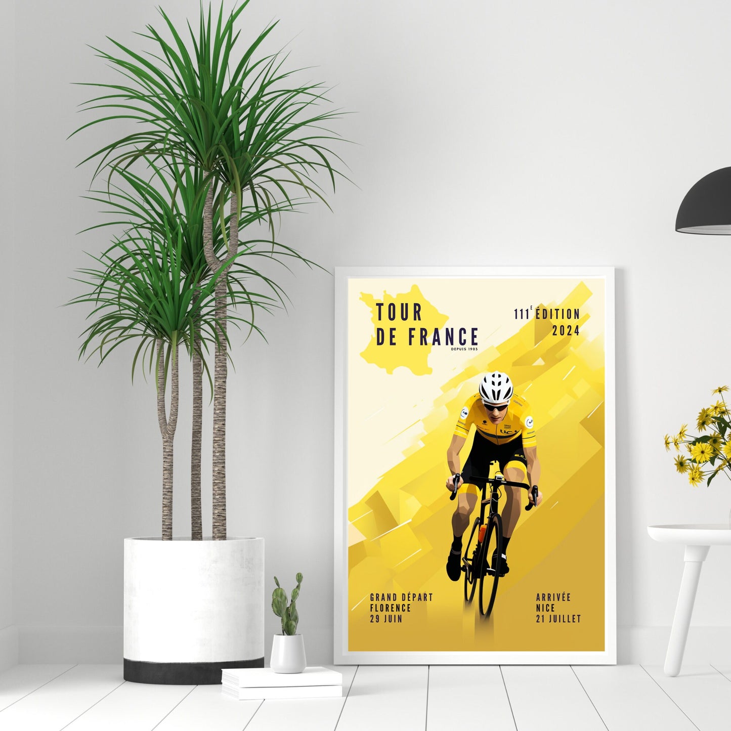 Affiche tour de France 2024