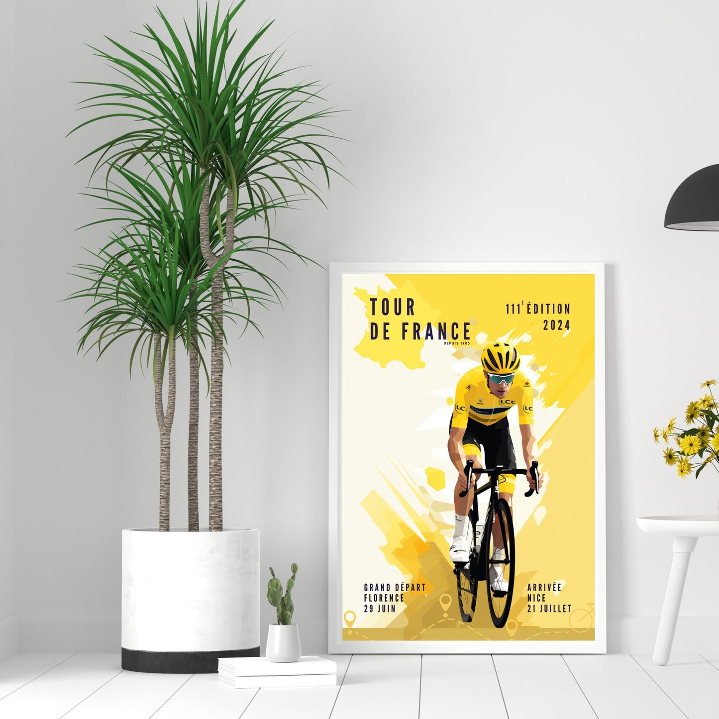 Affiche tour de France 2024