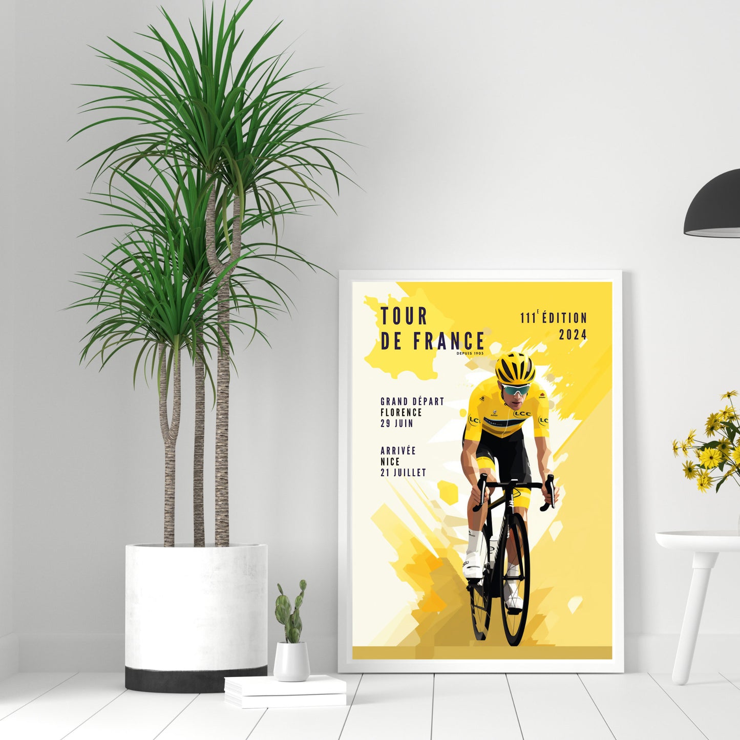 Affiche tour de France 2024