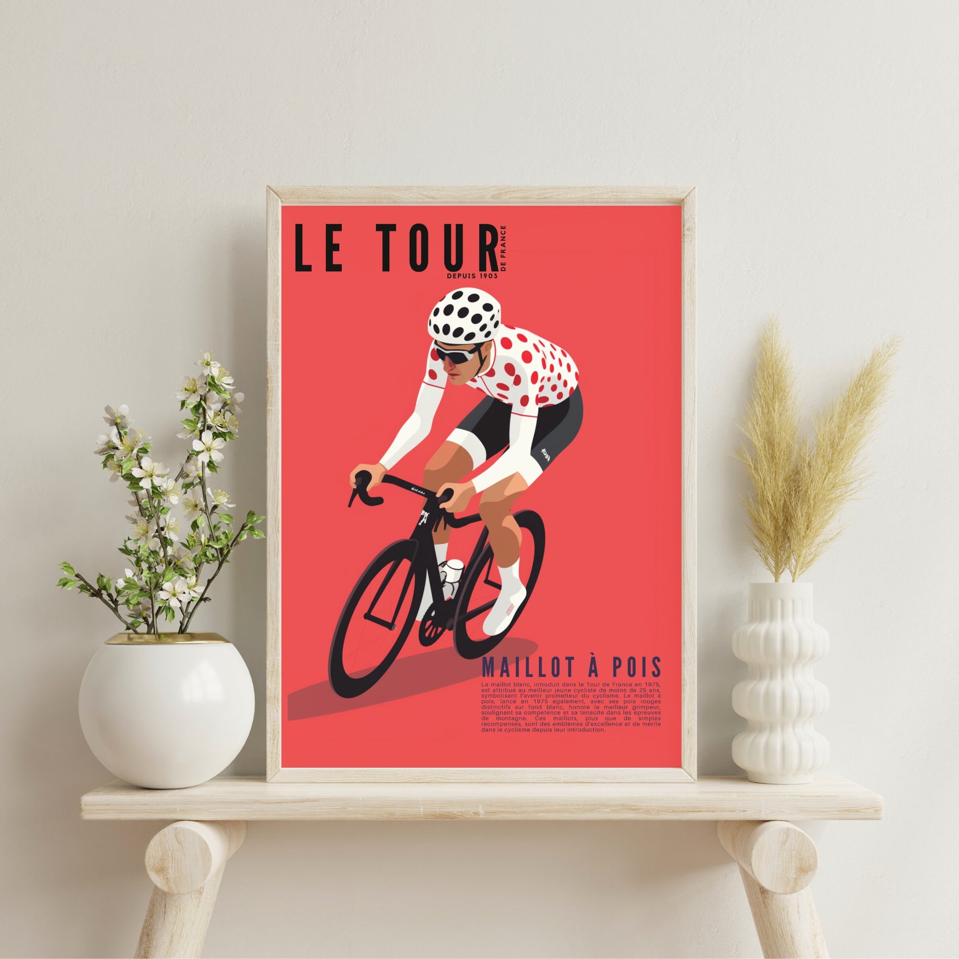 Impression Tour de France - Maillot à Pois