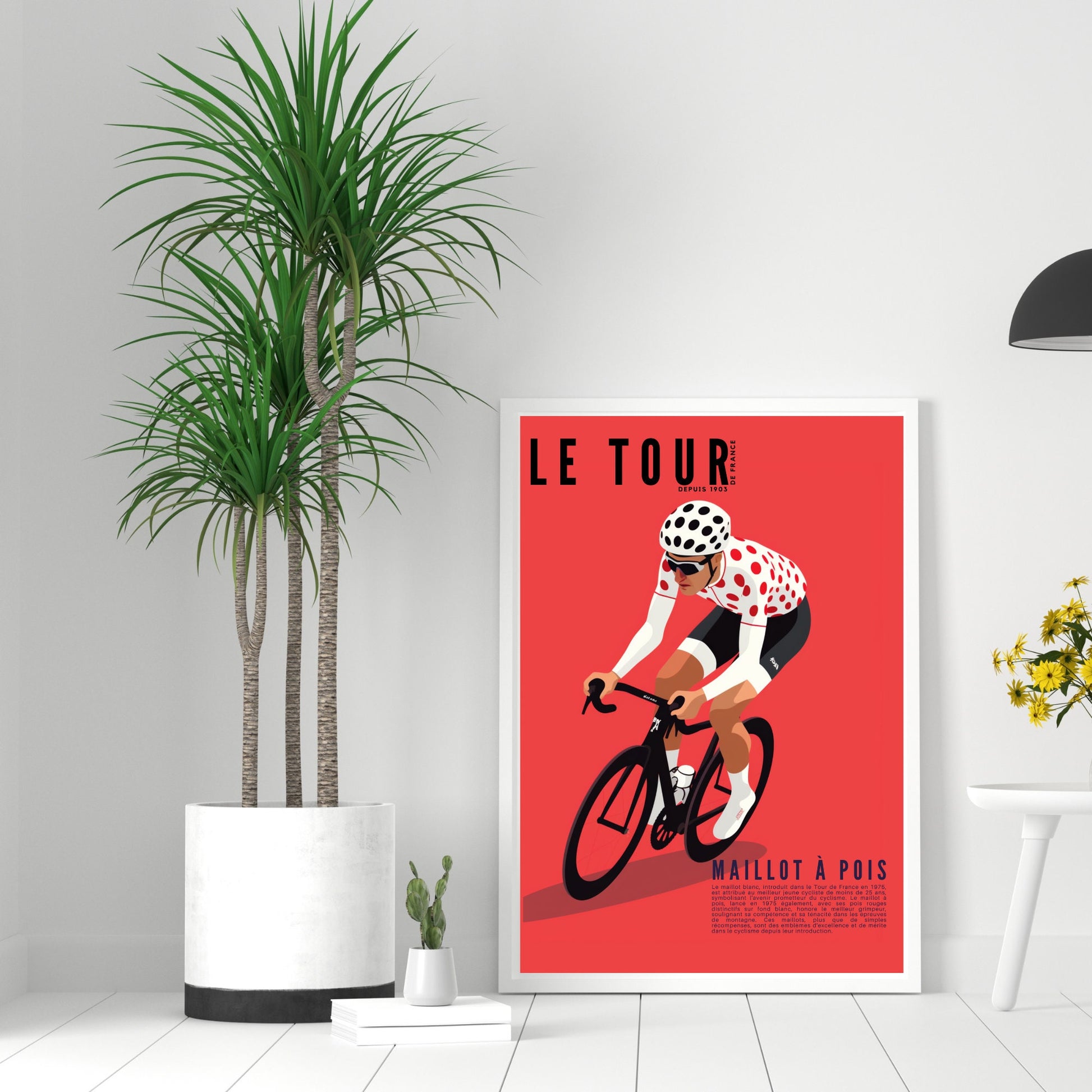 Impression Tour de France - Maillot à Pois