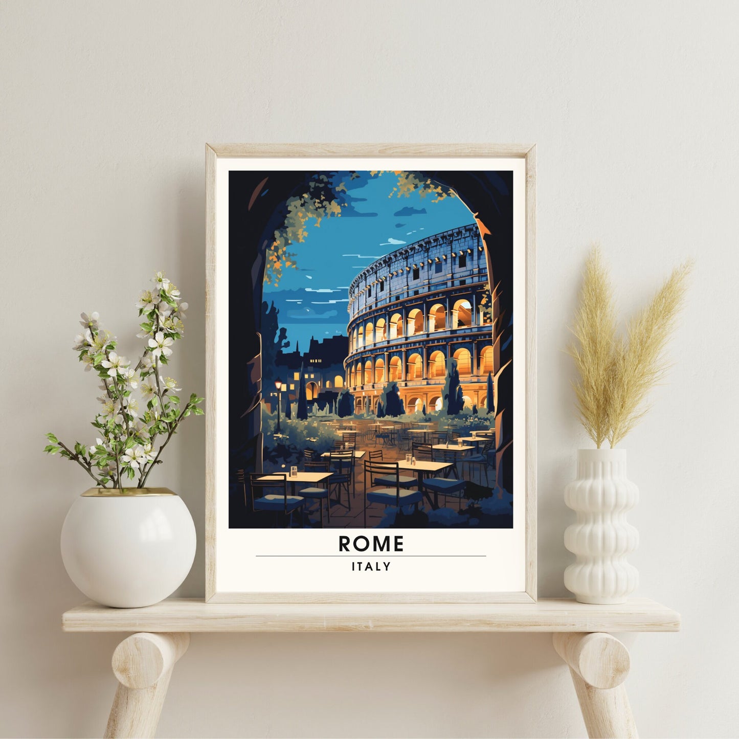 Affiche Rome | impression de voyage Rome | Impression Rome | Affiche Italie