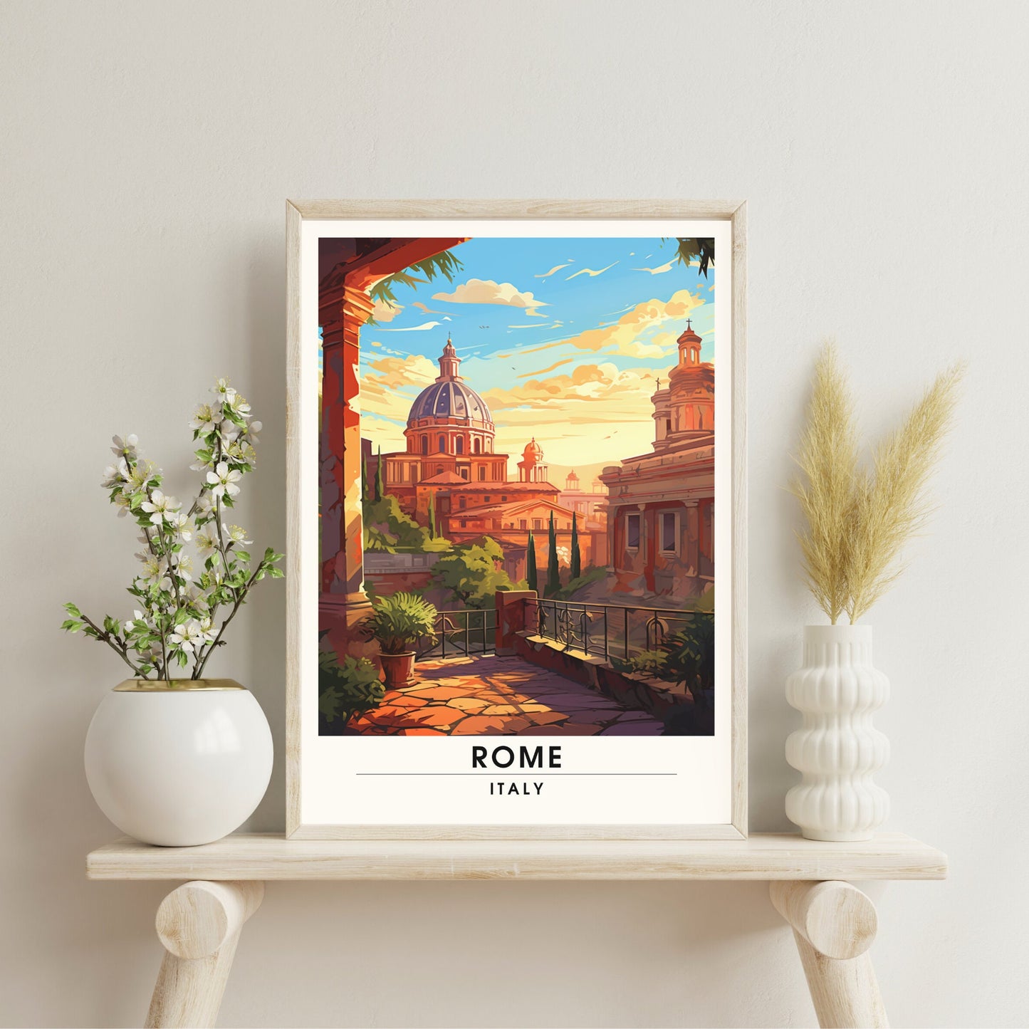 Affiche Rome | impression de voyage Rome | Impression Rome | Affiche Italie