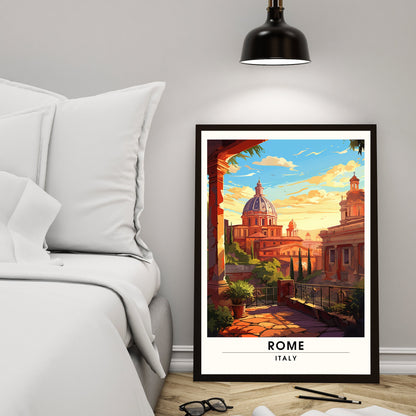 Affiche Rome | impression de voyage Rome | Impression Rome | Affiche Italie