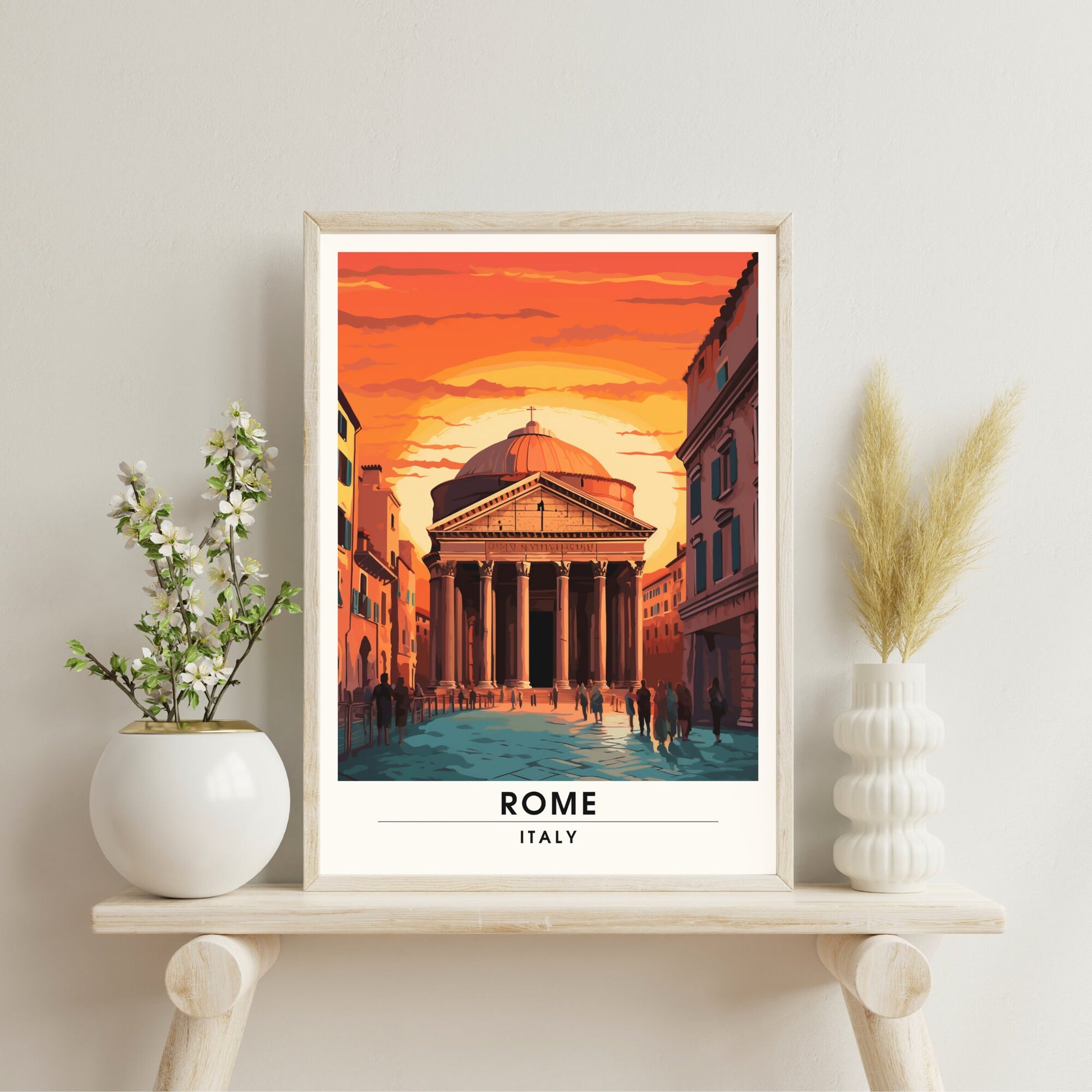 Affiche Rome | impression de voyage Rome | Impression Rome | Affiche Italie