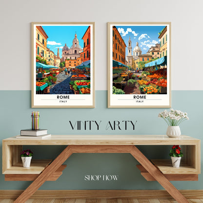 Affiche Rome | impression de voyage Rome | Impression Rome | Affiche Italie