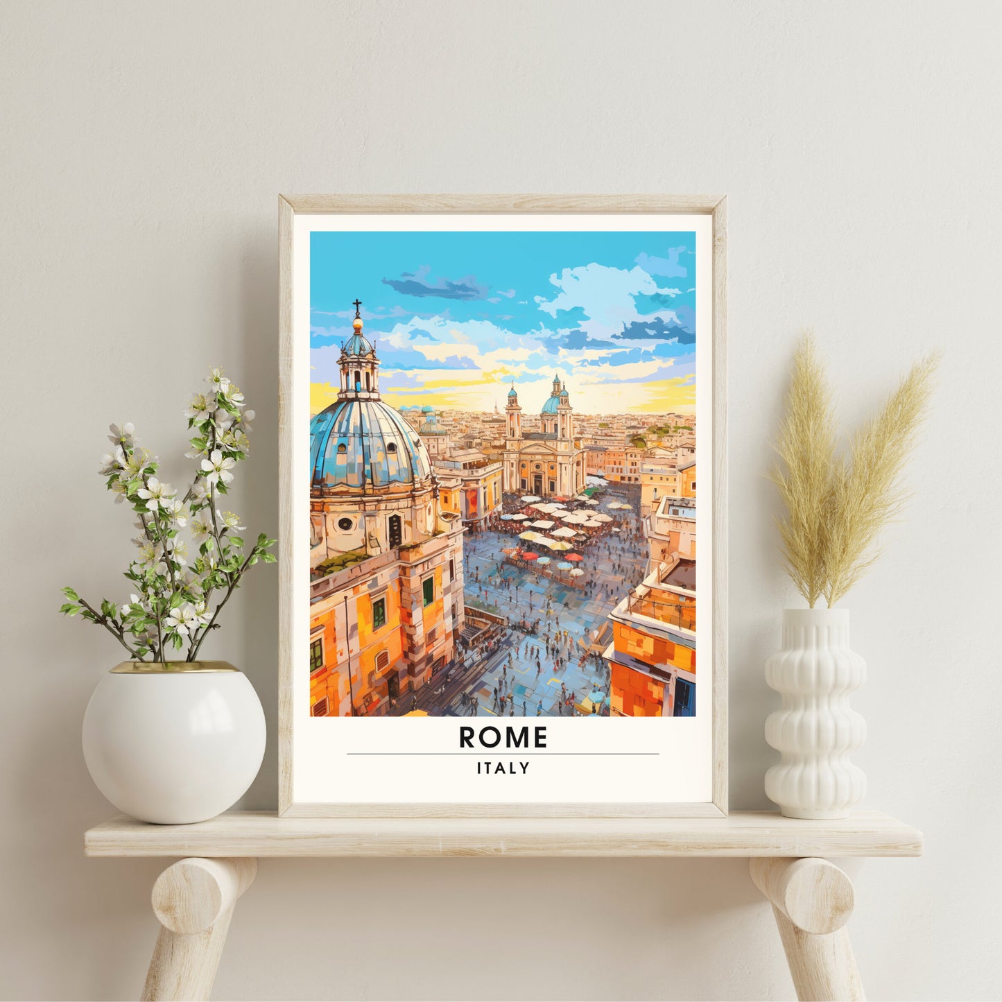 Affiche Rome | impression de voyage Rome | Impression Rome | Affiche Italie