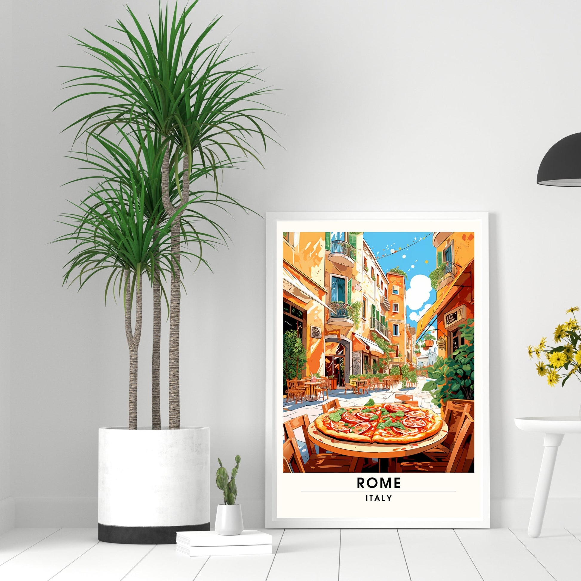 Affiche Rome | impression de voyage Rome | Impression Rome | Affiche Italie | Affiche Restaurent