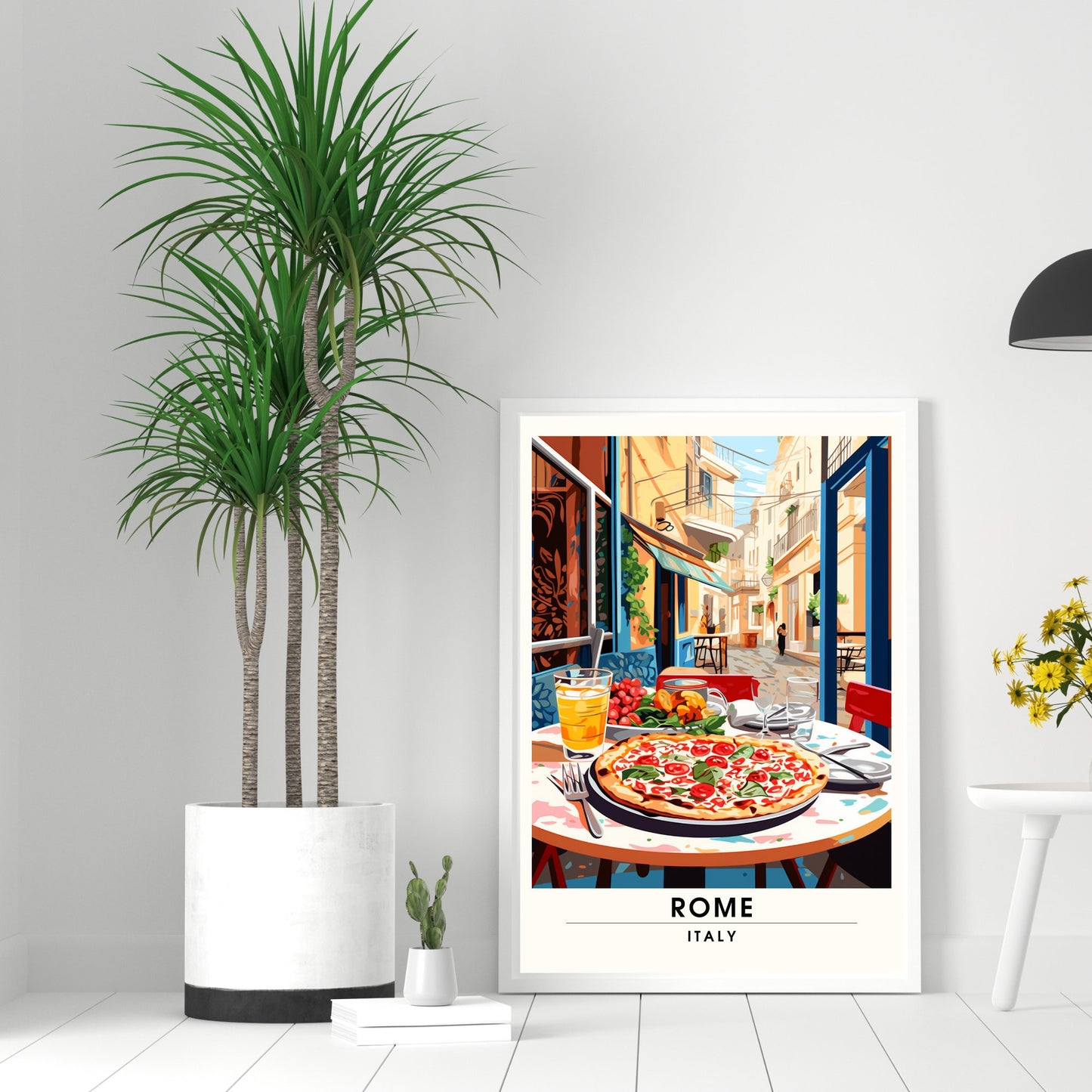 Affiche Rome | impression de voyage Rome | Impression Rome | Affiche Italie | Affiche Restaurent