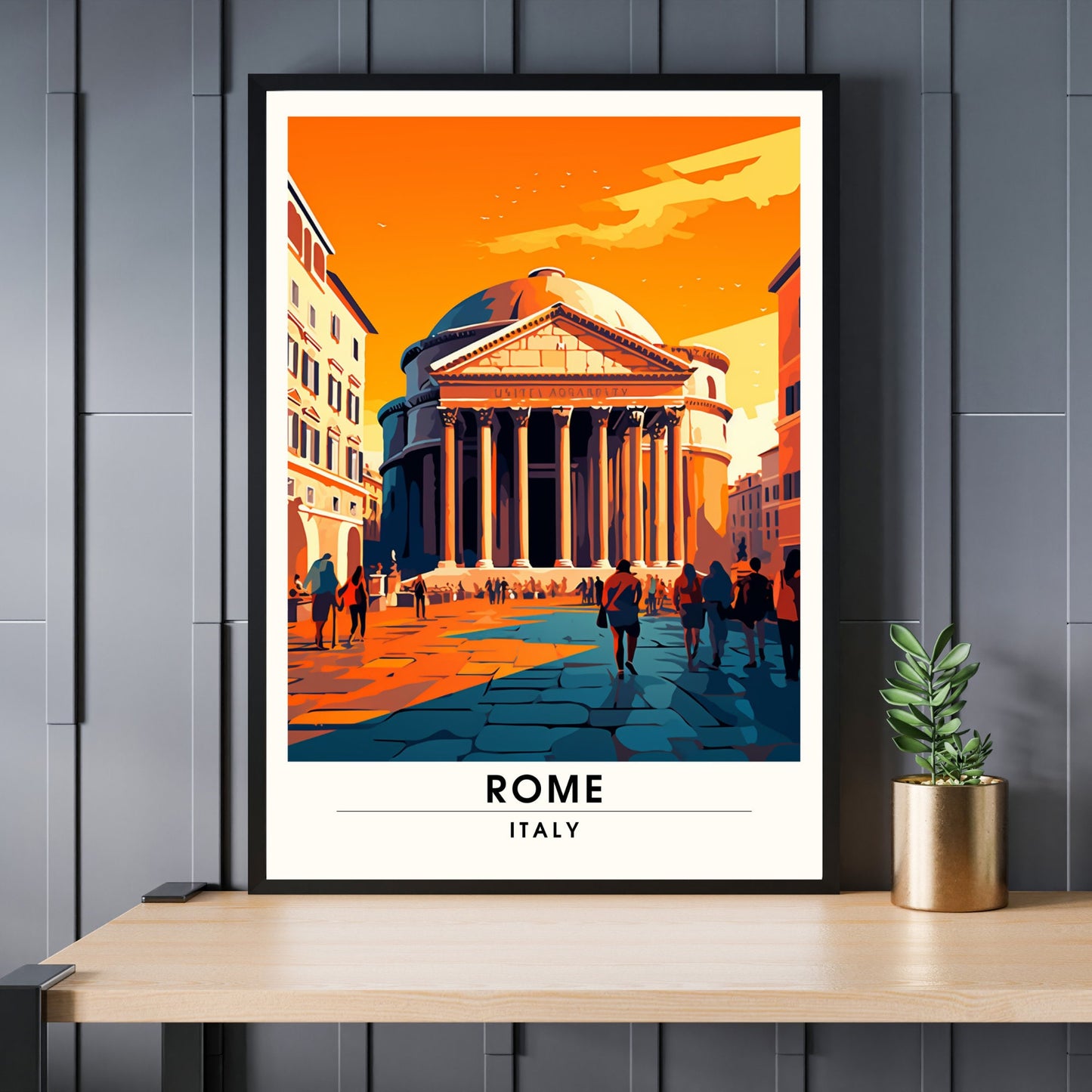 Affiche Rome | impression de voyage Rome | Impression Rome | Affiche Italie