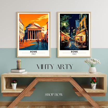 Affiche Rome | impression de voyage Rome | Impression Rome | Affiche Italie