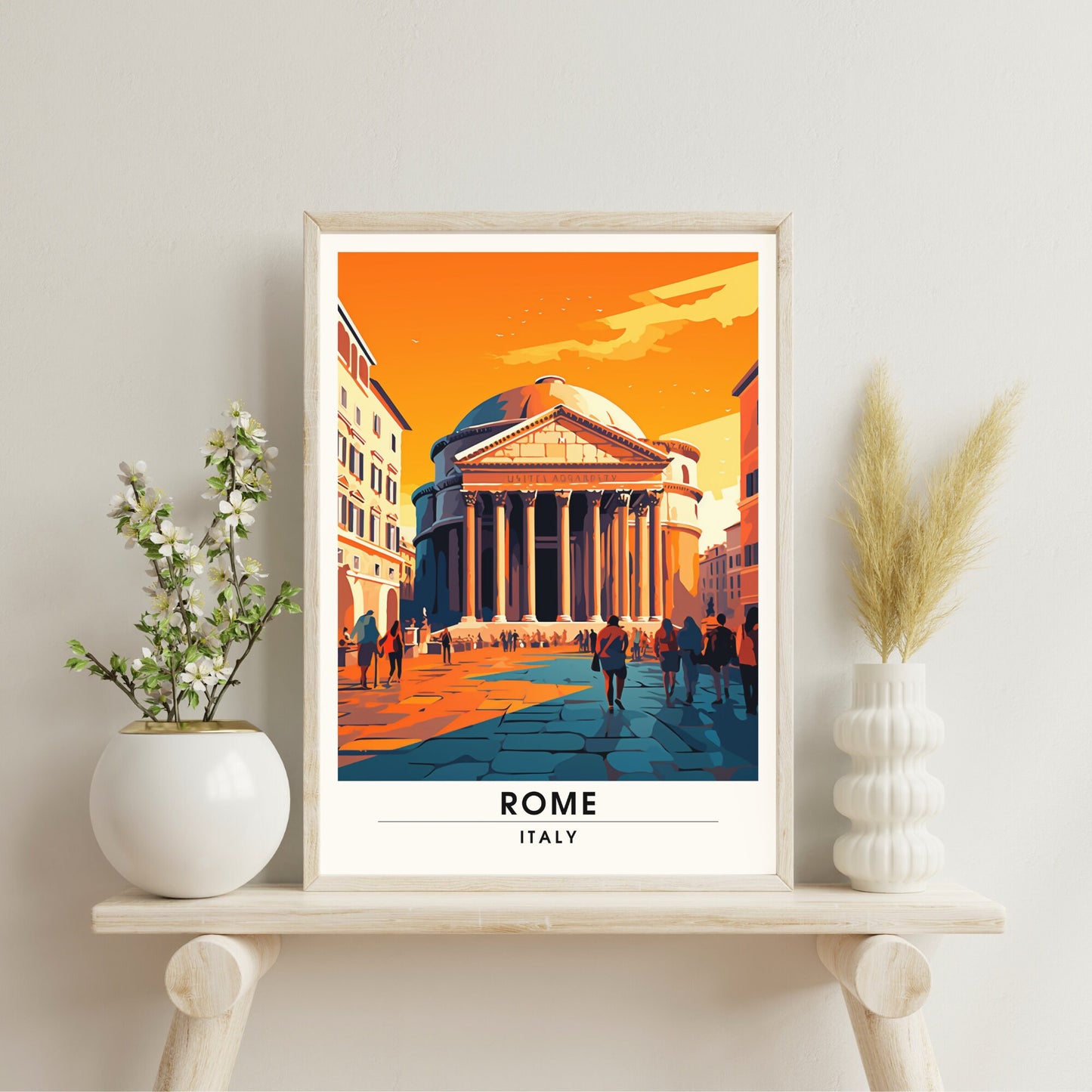 Affiche Rome | impression de voyage Rome | Impression Rome | Affiche Italie