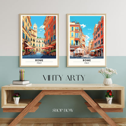 Affiche Rome | impression de voyage Rome | Impression Rome | Affiche Italie