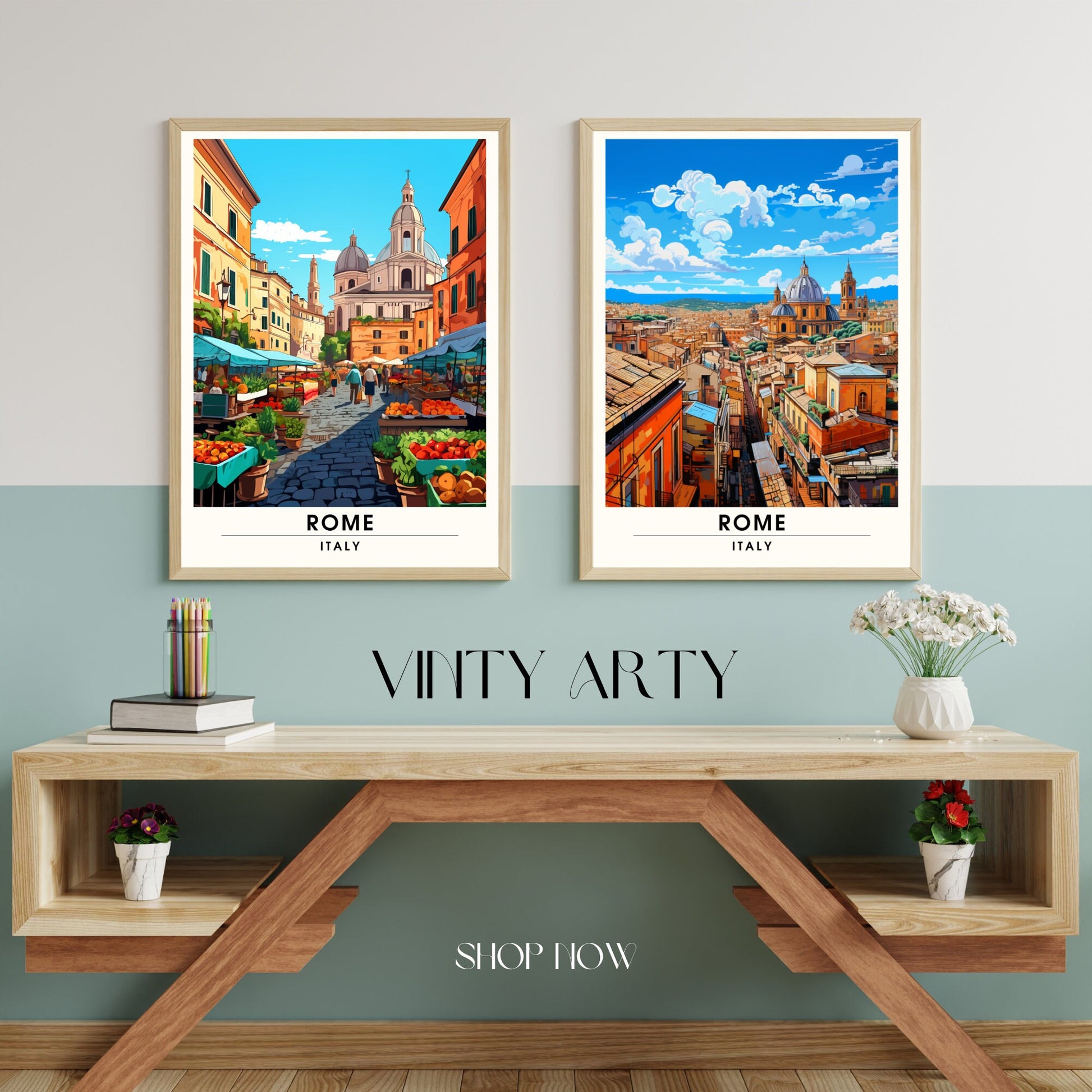 Affiche Rome | impression de voyage Rome | Impression Rome | Affiche Italie