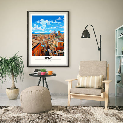 Affiche Rome | impression de voyage Rome | Impression Rome | Affiche Italie