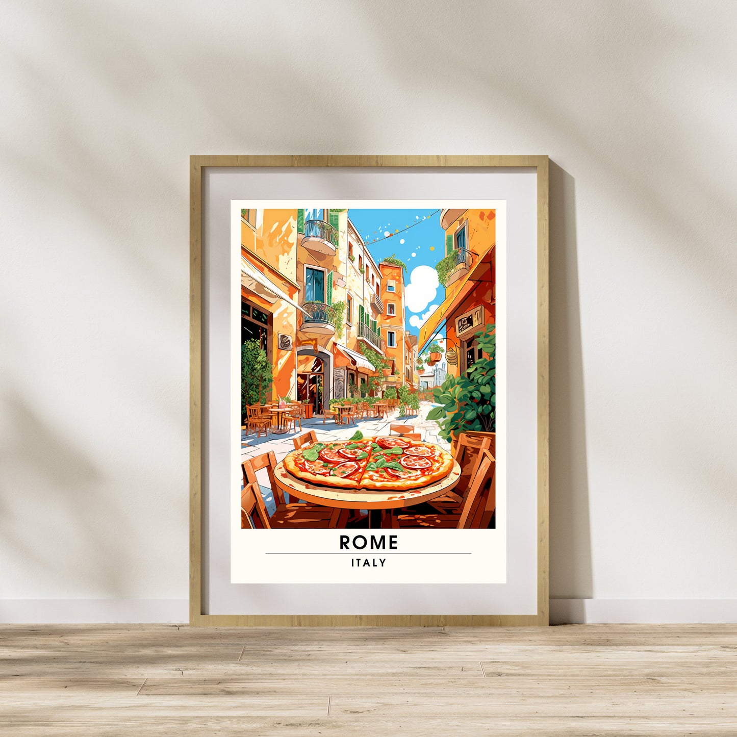 Affiche Rome | impression de voyage Rome | Impression Rome | Affiche Italie | Affiche Restaurent