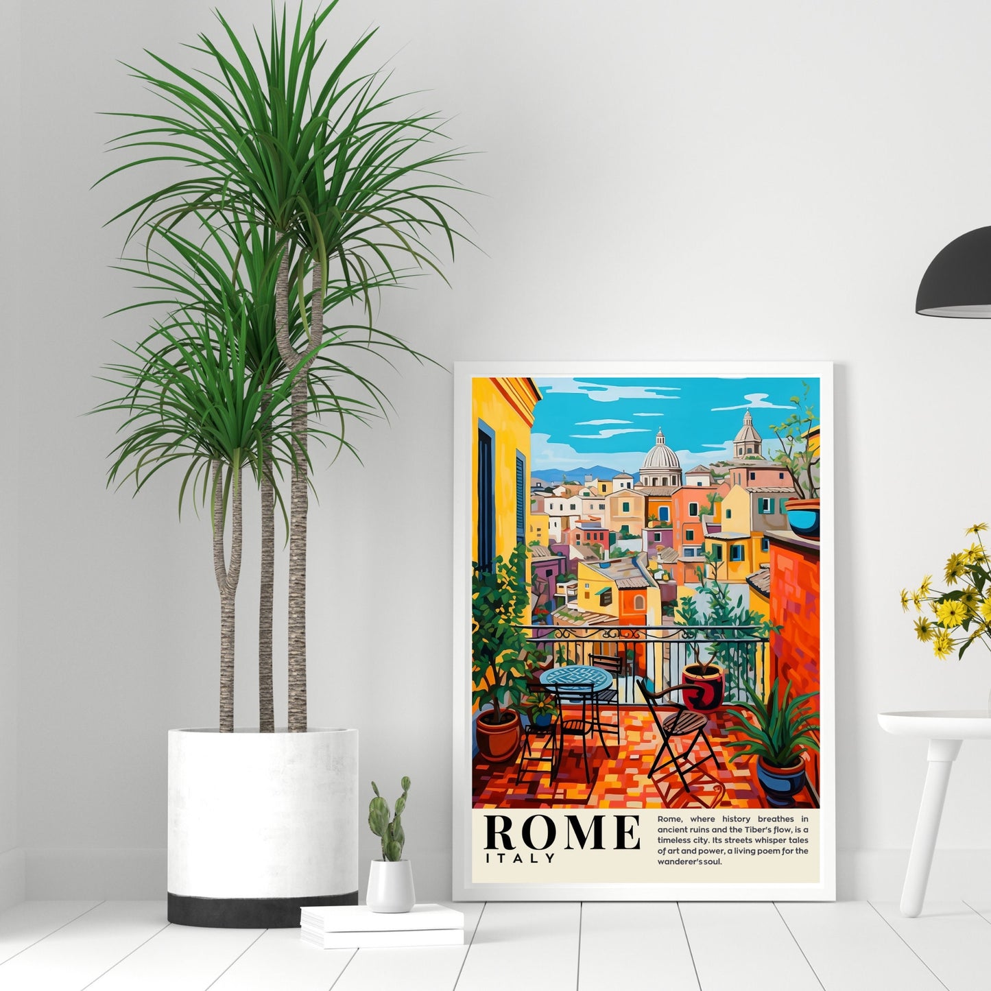 Affiche Rome | impression de voyage Rome | Impression Rome Colisée | Affiche Italie