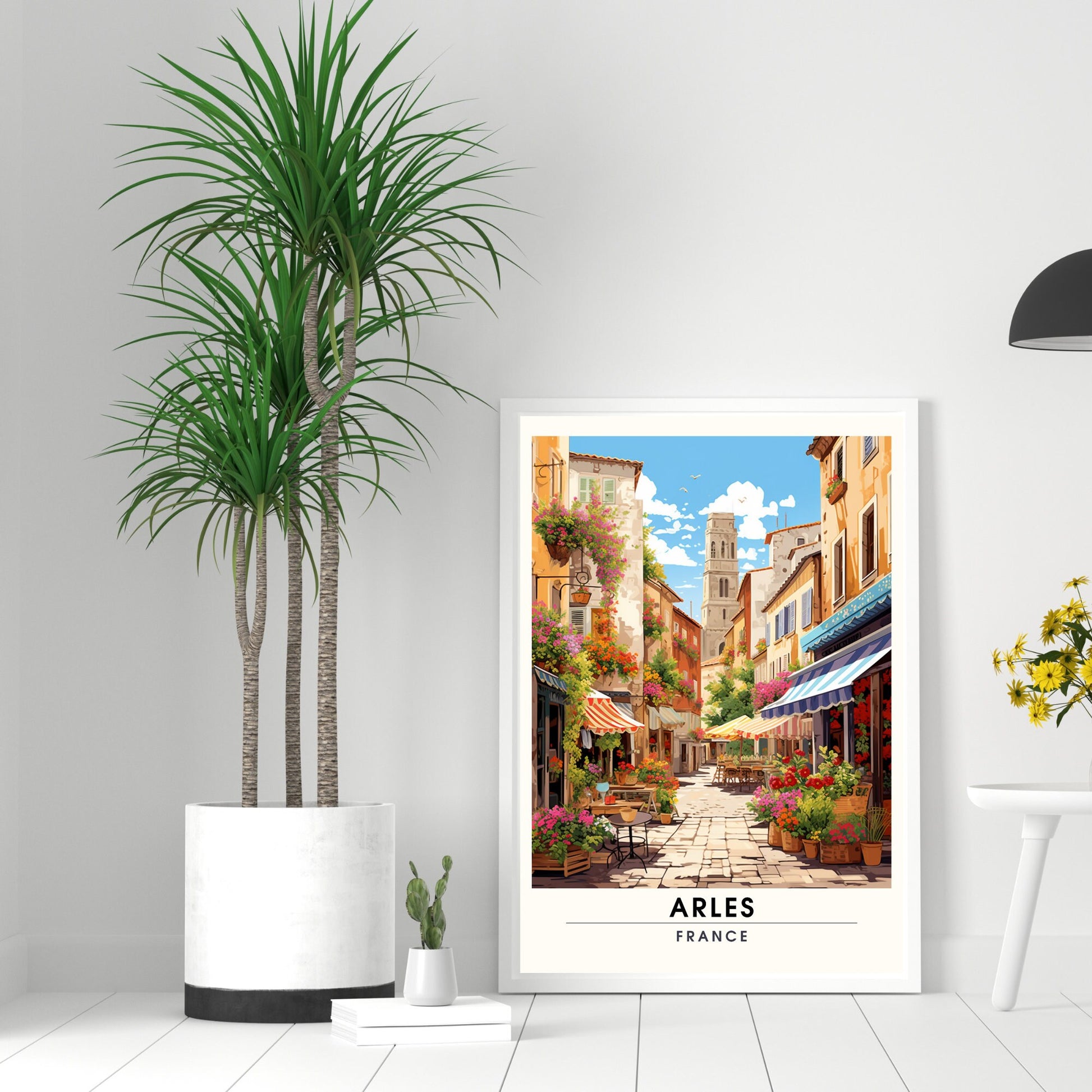 Affiche Arles | Impression Arles | affiche de voyage Arles, France | Affiche Provence