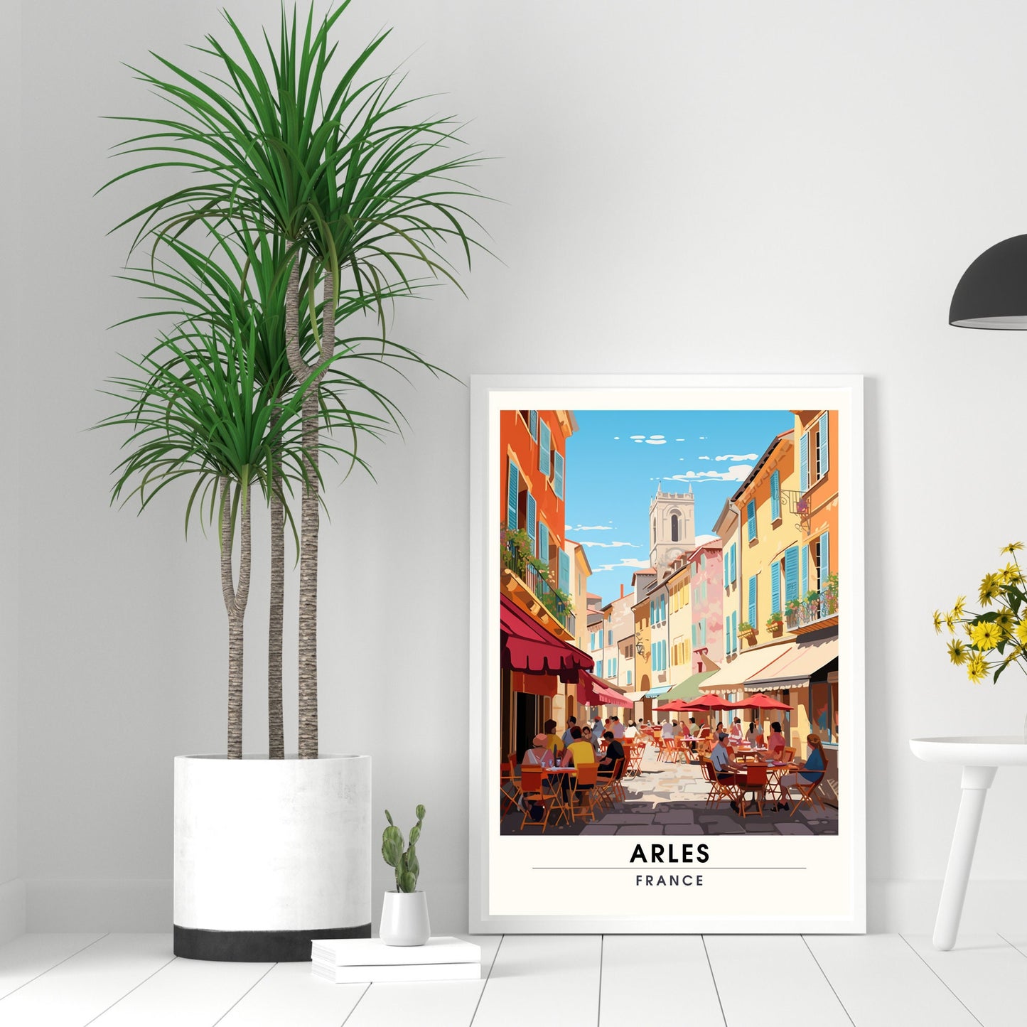 Affiche Arles | Impression Arles | affiche de voyage Arles, France | Affiche Provence