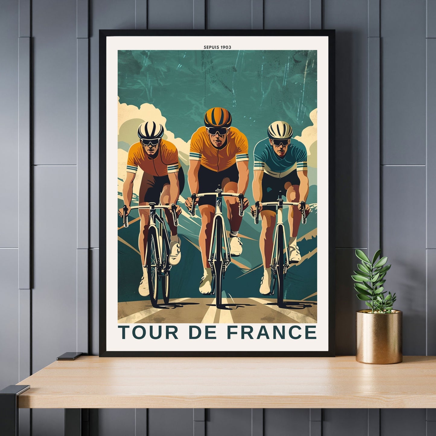 Impression Tour de France | Affiche vintage Tour de France