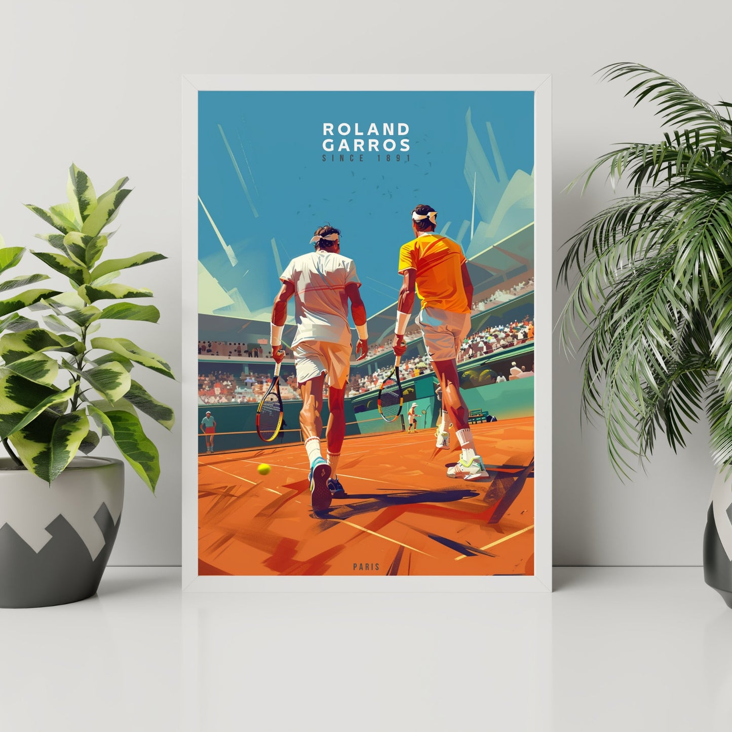 Impression Roland Garros | Affiche Roland Garros | Affiche Tennis