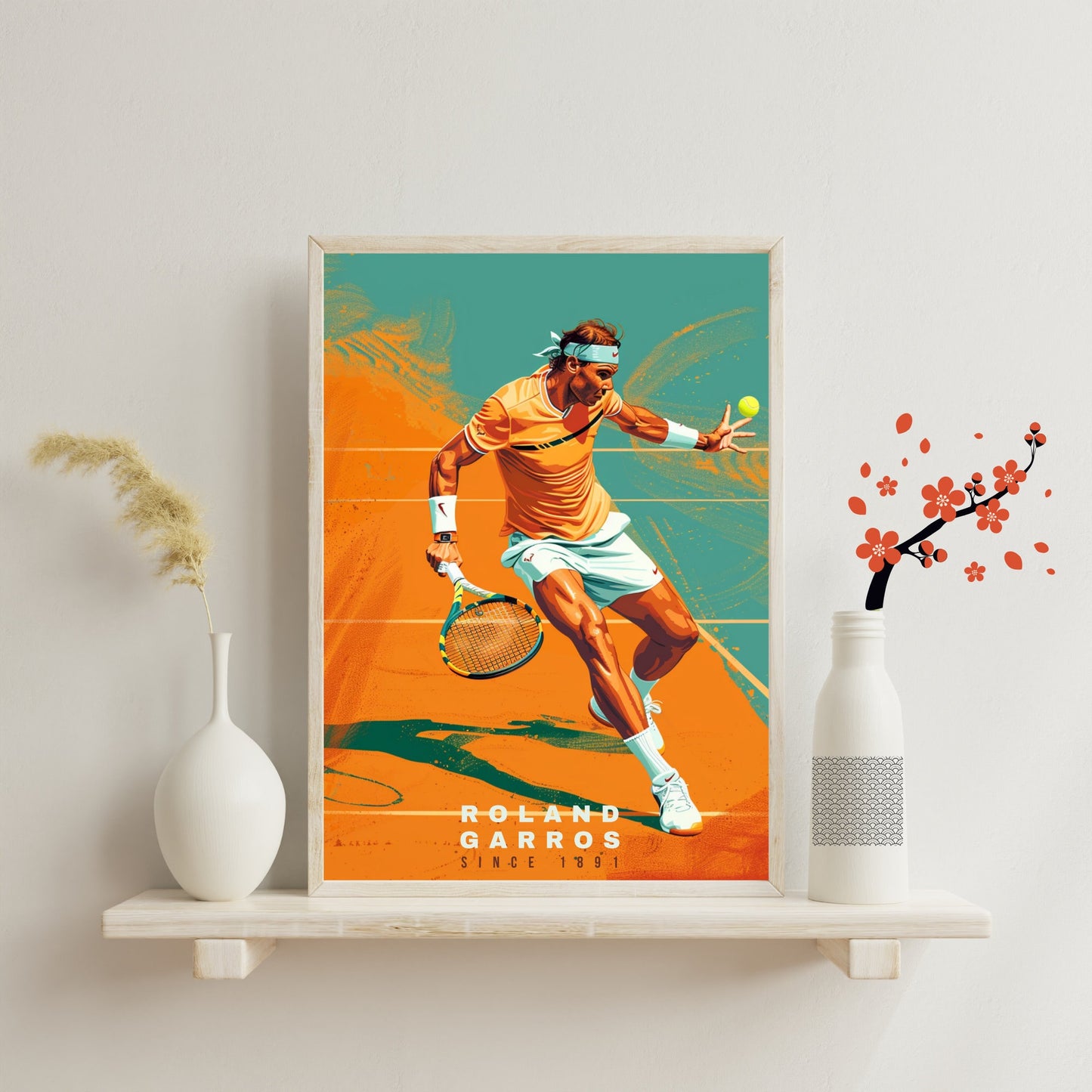 Impression Roland Garros | Affiche Roland Garros | Affiche Tennis