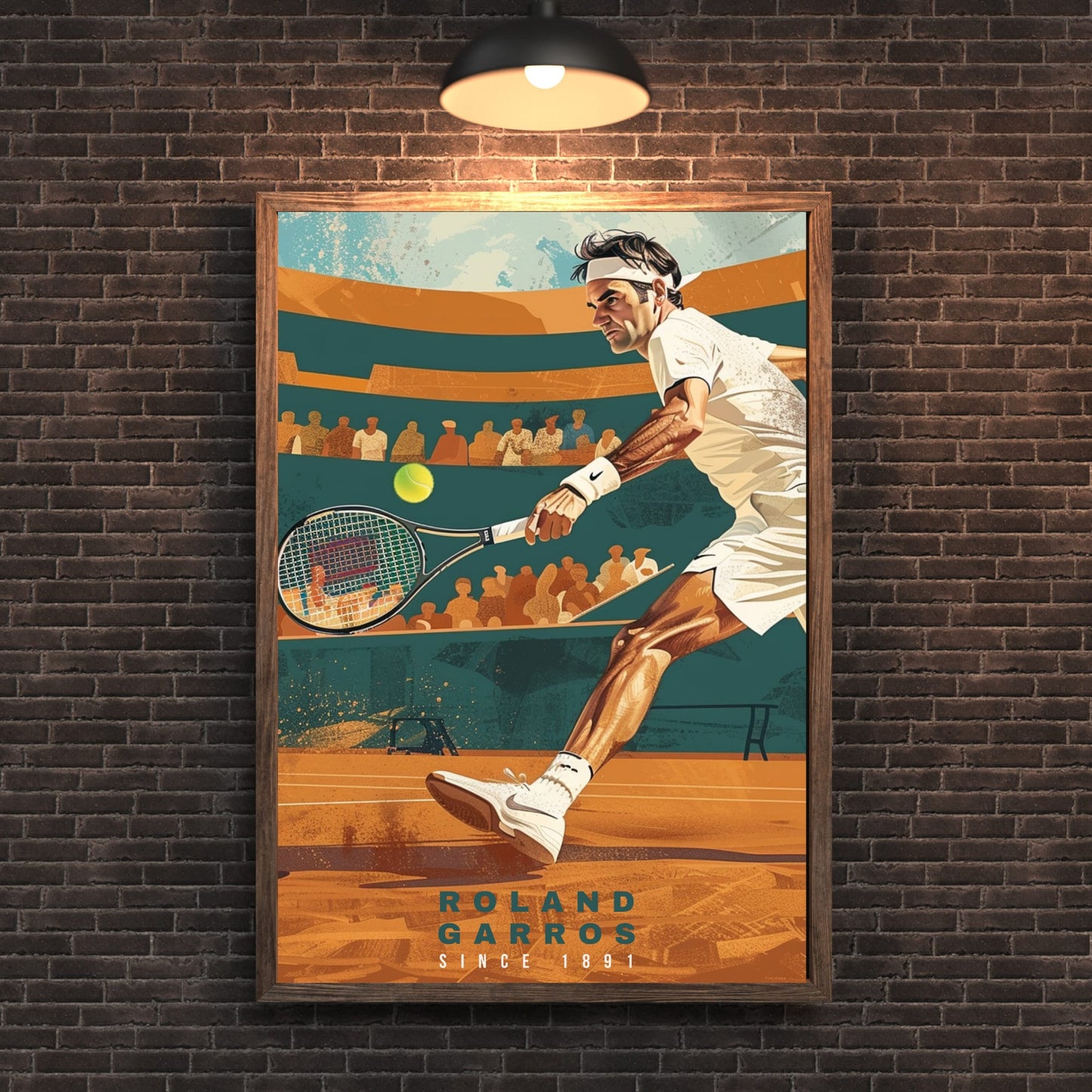 Impression Roland Garros | Affiche Roland Garros | Affiche Tennis