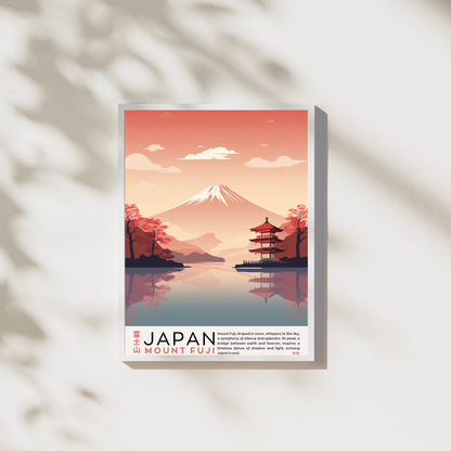 Affiche Mont Fuji | Affiche Japon | impression Japon | Impression Mont Fuji, Japon