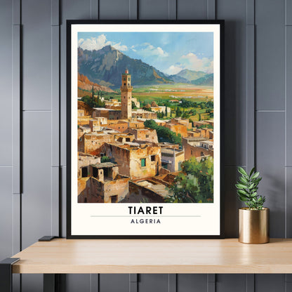 Impression Tiaret | Affiche Tiaret, Algérie