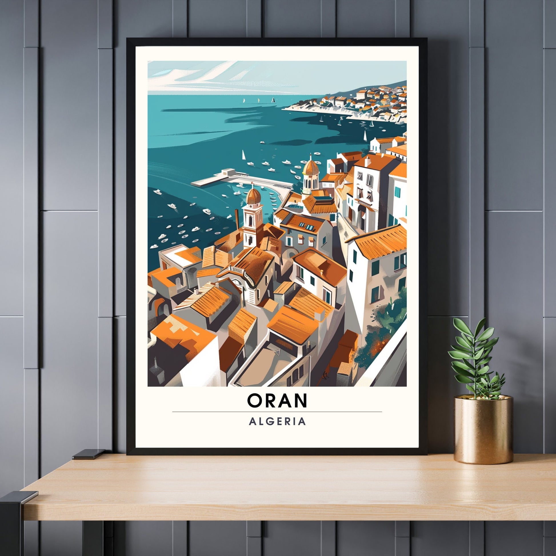 Impression Oran | Voyage au-dessus de la Baie d'Oran