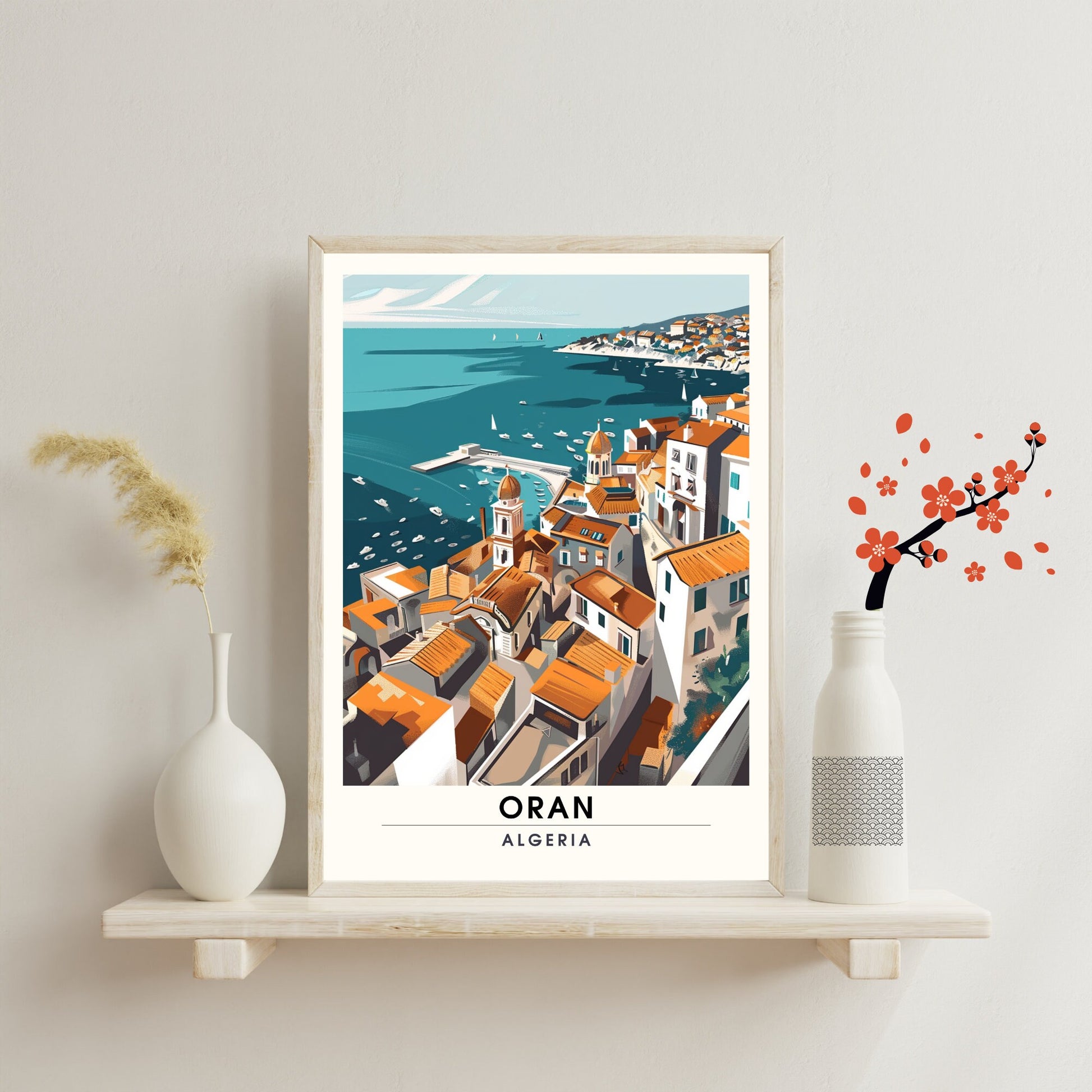 Impression Oran | Voyage au-dessus de la Baie d'Oran