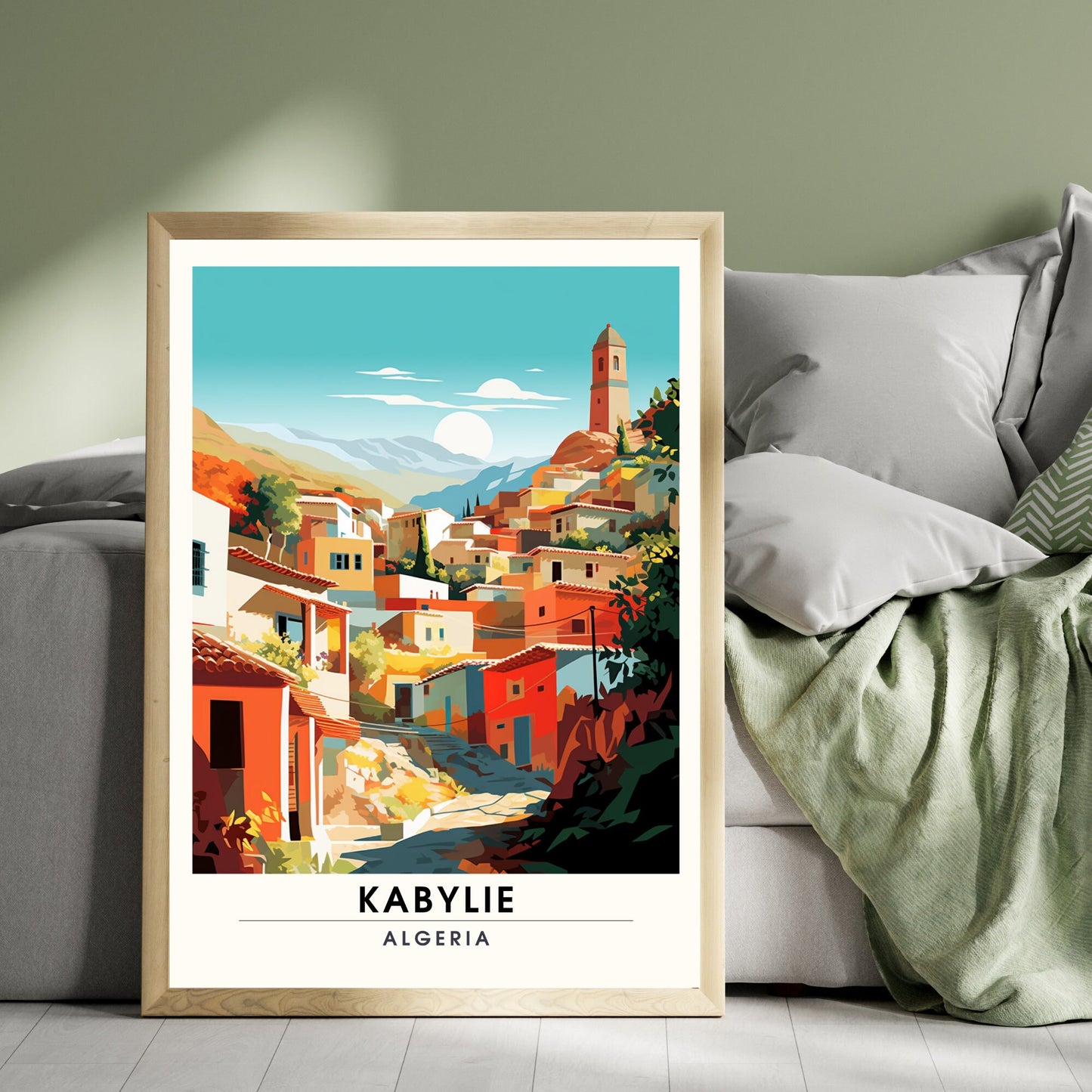 Impression Kabylie | Affiche Kabylie, Algérie