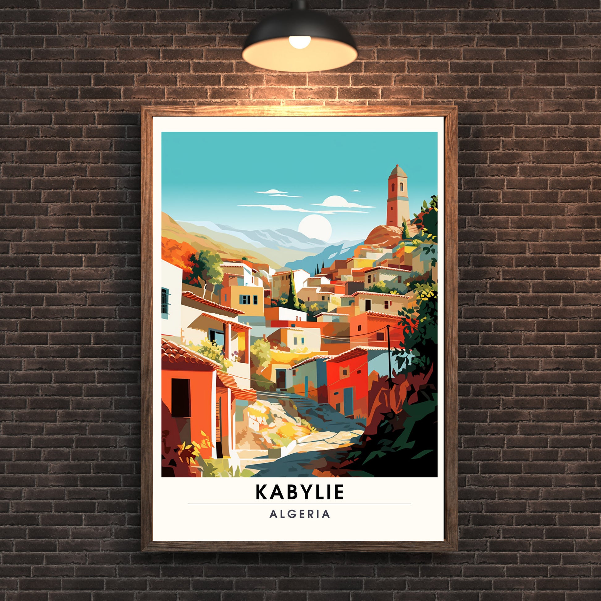 Impression Kabylie | Affiche Kabylie, Algérie