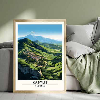 Impression Kabylie | Affiche Kabylie, Algérie