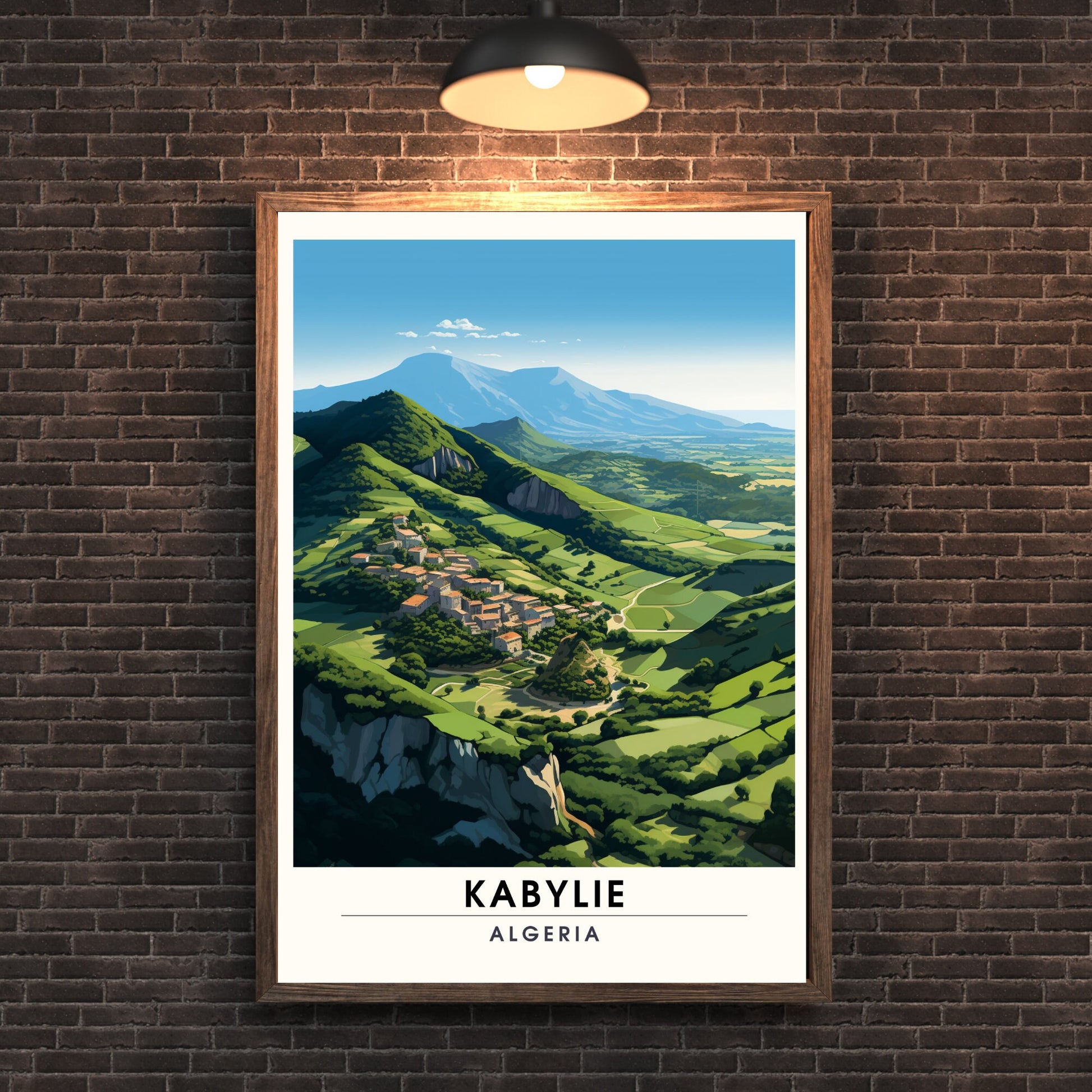 Impression Kabylie | Affiche Kabylie, Algérie