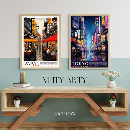 Affiche Japon | Impression Japon | Nakano