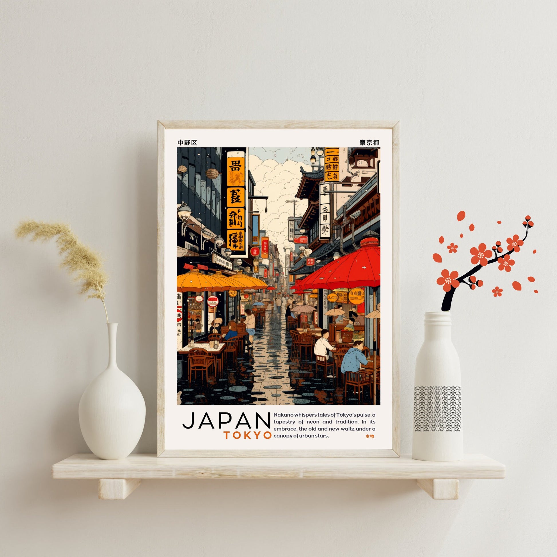 Affiche Japon | Impression Japon | Affiche Tokyo