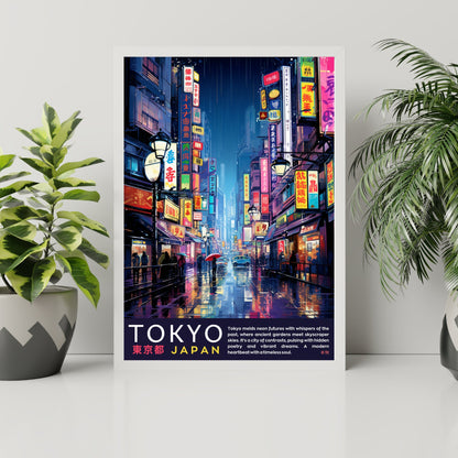 Affiche Japon | Impression Japon | Affiche Tokyo