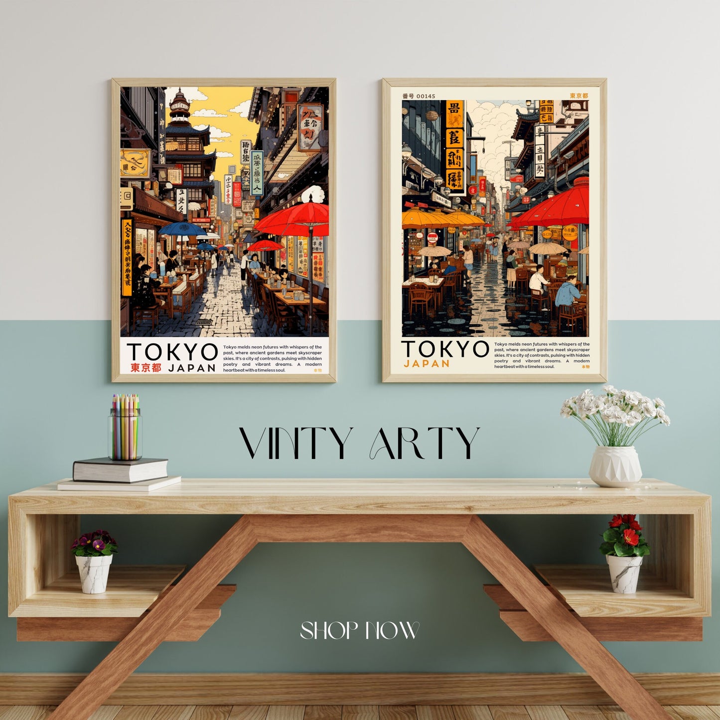 Affiche Tokyo | Impression Japon | Affiche Tokyo