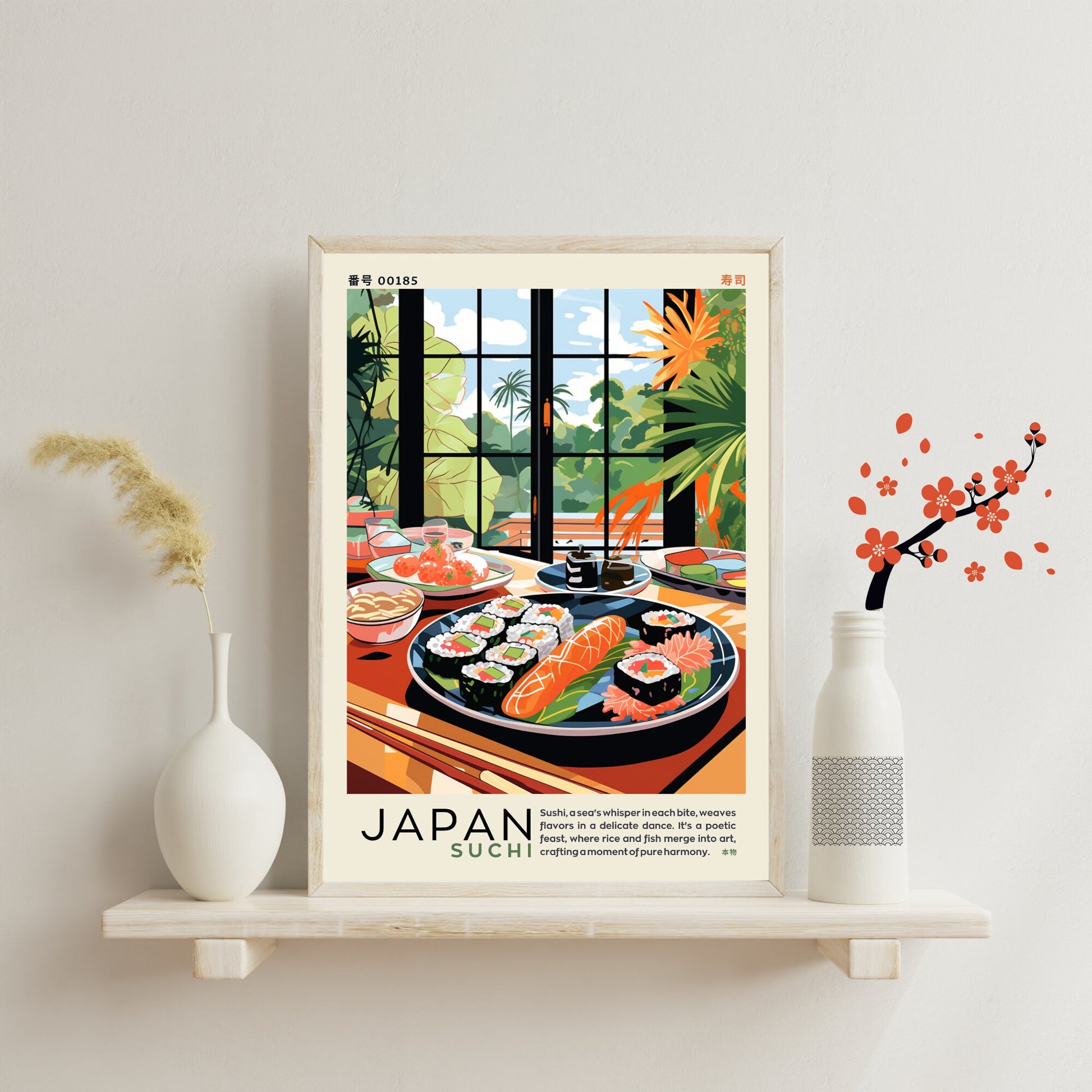 Affiche Japon | Impression Japon | Affiche Sushi