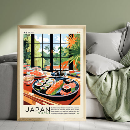 Affiche Japon | Impression Japon | Affiche Sushi