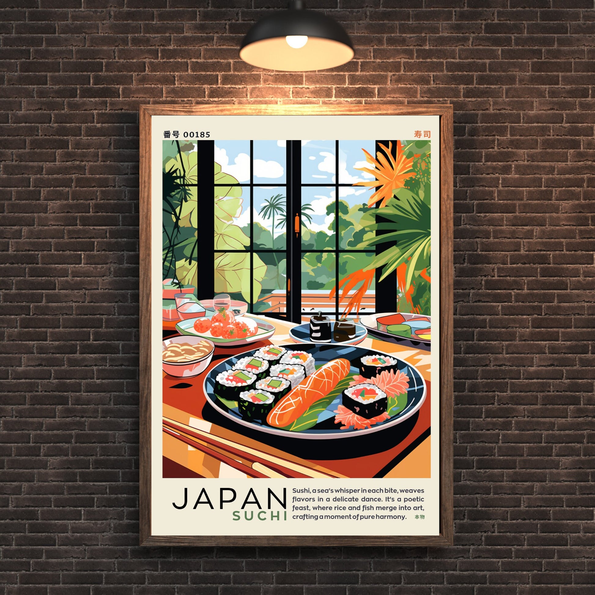 Affiche Japon | Impression Japon | Affiche Sushi